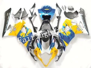 Fit for 2005 2006 GSXR1000 White Yellow Blue ALSTARE ABS Injection Fairing Kit - Picture 1 of 4