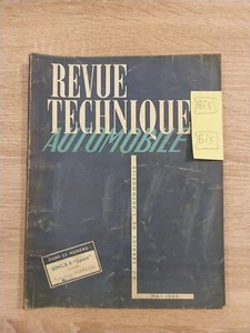 REVUE TECHNIQUE SIMCA 9 SPORT Tracteur Vierzon 302 SCOOTER VESPA 125 Rta 1953 - Picture 1 of 13