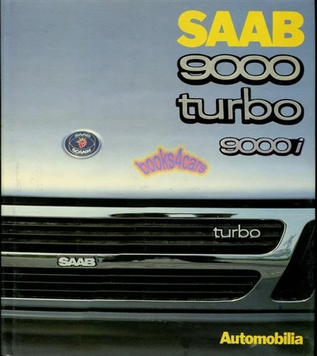 SAAB 9000 Libro Turbo Pirovano Automobilia - Imagen 1 de 1