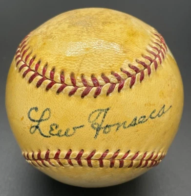 Lew Fonseca "1929 Batting Champion WS Narrator" Signed Autographed baseball PSA - Image 1 of 4