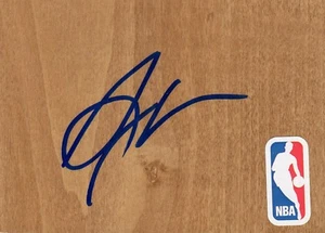 Milwaukee Bucks Greg Monroe Signed FloorBoard COA - Picture 1 of 1