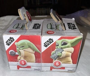 Hasbro F5939 Star Wars The Bounty Collection Serie 5, Grogu Figurine Confezione da 2 Nuove - Foto 1 di 24