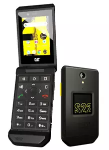 CAT S22 Rugged Flip Phone Touchscreen 16GB Unlocked (Any Carrier) Android 11 - Picture 1 of 17