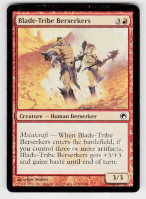 Scars of Mirrodin #84 Blade-Tribe Berserkers - Image 1 of 2
