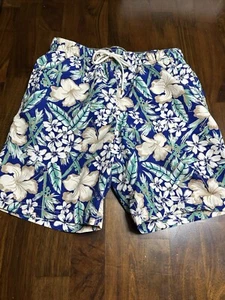 Lands End Men’s Hawaiian Swim Trunks Size Medium NWOT - Picture 1 of 6