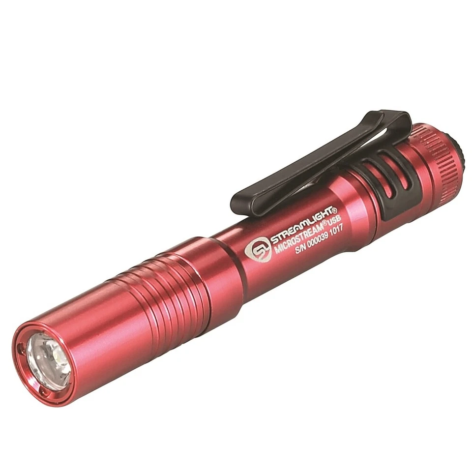 Streamlight 66605 Microstream Usb 250 Lm Red Body - Image 1 of 1