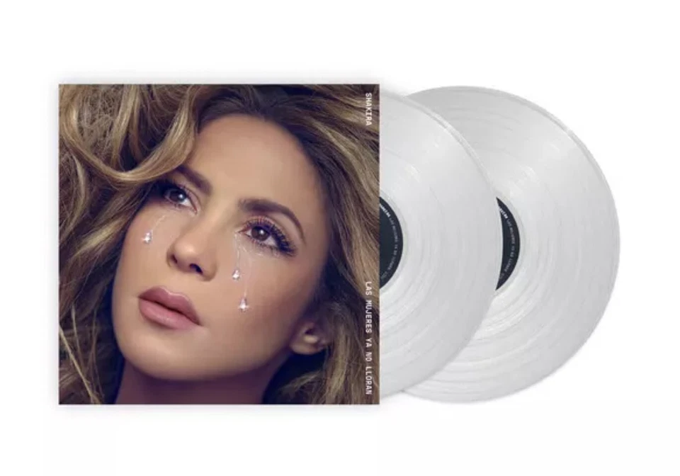SHAKIRA Las Mujeres Ya No Lloran 2 LP Vinyles Clear Couleur Transparent NEUF - Photo 1/1