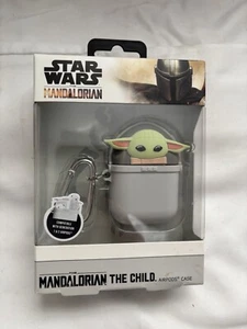 Star Wars THE MANDALORIAN THE CHILD BABY YODA AirPods Case Compatible Gen. 1 & 2 - Picture 1 of 7