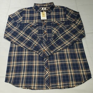 Element Mens Lobg Sleeve Button Down Mens Plaid Size XL NWT - Picture 1 of 10