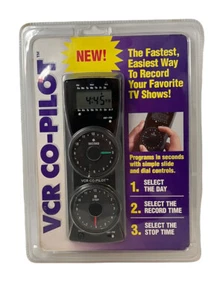VCR Co-Pilot Programmable Recording Remote Control, Works With All VCR, NOS - Picture 1 of 5