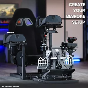Dardoo Flight Simulator Cockpit with Black Seat Fit HOTAS Wart T150 Xbox - Picture 1 of 6