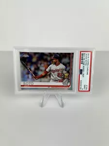 JUAN SOTO Topps Chrome Bat In One Hand Refractor PSA 9 - Picture 1 of 2