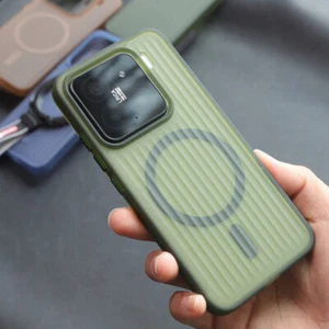 Funda Trasera Magnética Suave Corrugada para Xiaomi Mi 13 14 15 Pro Cubierta Antigolpes - Imagen 1 de 24