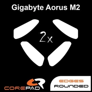 Corepad Skatez Gigabyte Aorus M2 Souris Pieds Patins PTFE Téflon Hyperglides - Picture 1 of 1