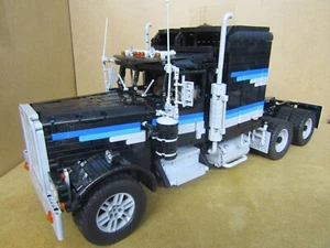 Lego Technic Technik MOC - US-Truck Kenworth W-900 / 70 cm lang! - Bild 1 von 10