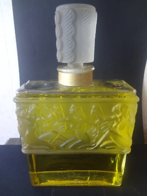 FLACON DE PARFUM GEANT FACTICE MOLINARD CREATION LALIQUE - Photo 1/4
