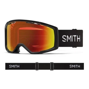 Smith Rhythm MTB /Bike Goggles Black Frame ChromaPop Red Mirror + Bonus Lens New - Picture 1 of 1
