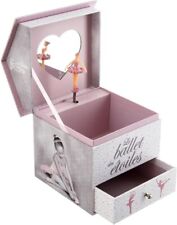 Ballerina Musical Jewellery Box Girls Hair Accessories Storage Box
