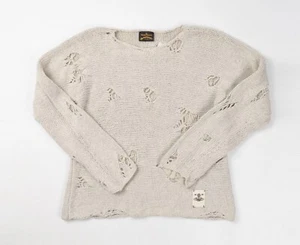 Vivienne Westwood Anglomania Broken Knit Distressed Grunge Jumper Sweater M-L - Picture 1 of 8
