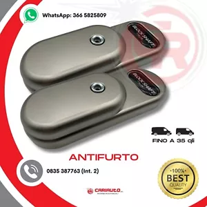 Antifurto Portellone Per Furgoni Max 35qli Kit 2 Lucchetti 3 Chiavi Gatelock Van - Imagen 1 de 6