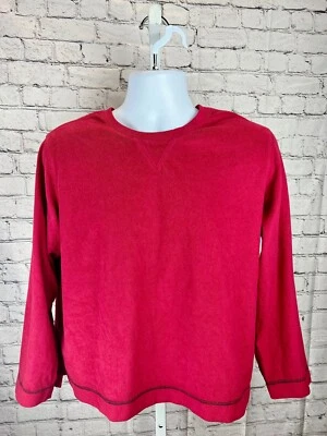 Sudadera Pullover Oscar de la Renta Para Mujer Talla M Roja Poliéster Mangas Largas Foto 1 de 4