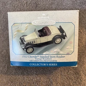 Hallmark Keepsake 1932 Chevrolet Standard Sports Roadster Ornament Die-Cast 1999 - Picture 1 of 5