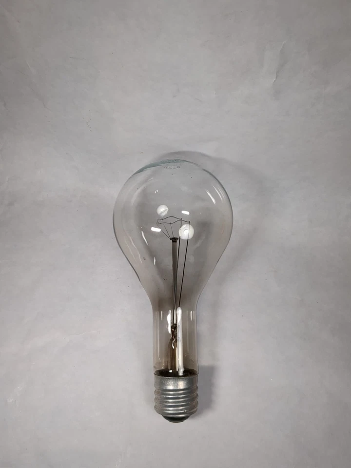 G E Lighting  300-Watt 120-volt Clear Mogul-Base Light Bulb, New Old Stock - Image 1 of 2