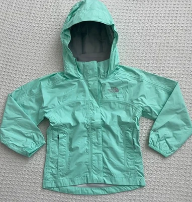 North Face Boy DryVent Venture Rain Hoodie Jacket - Beach Glass Green - XXS (5) - Image 1 of 4