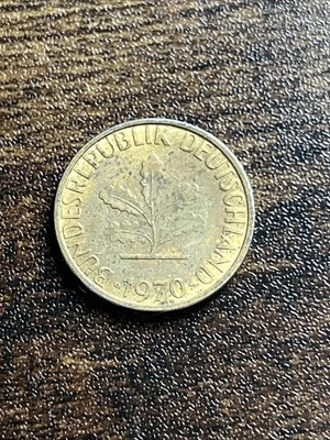 Moneda real de 5 peniques Alemania 1970 TB3809* Foto 1 de 2