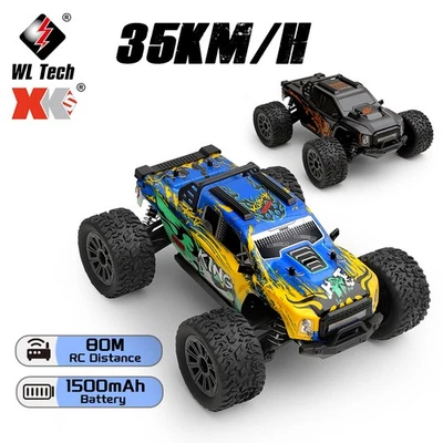 WLTOYS XK 164018 RC 1/16 Crawler 4WD Offroad 2,4G 35KM/h Gebürsteter RC Truck - Bild 1 von 4