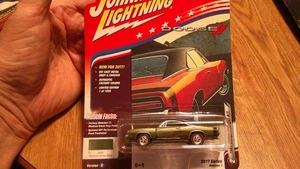 2017 Johnny Lightning 1969 Dodge Charger R/T Medium Green Poly #HW80 - Bild 1 von 8