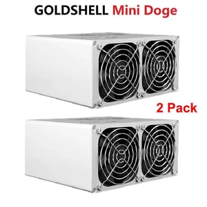 2X Goldshell Mini Doge 185M 235W Silent Miner LTC Miner Mining Doge Coin WIFI - Picture 1 of 7