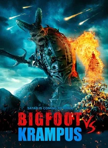 Bigfoot Vs Krampus (DVD) Carlos Welos Carli Rader Marco Guzman (US IMPORT) - Picture 1 of 1