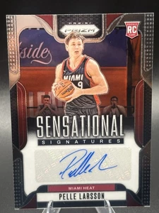 2024-25 Panini Prizm Sensational Signatures Rookie Auto Pelle Larsson #SS-PLL - Imagen 1 de 2