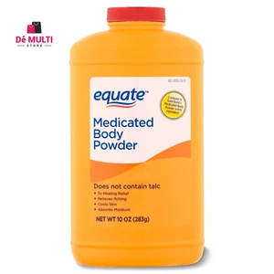 Equate, Medicated Body Powder, 10 oz. - Picture 1 of 13