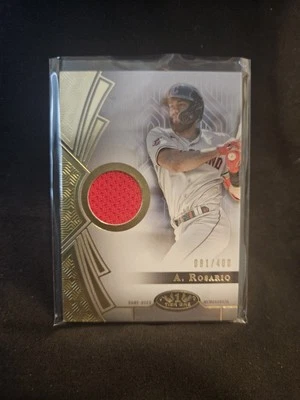 2023 Topps Tier One Certified Amed Rosario Game-Worn Jersey #T1R-ARO /400 - Image 1 of 2