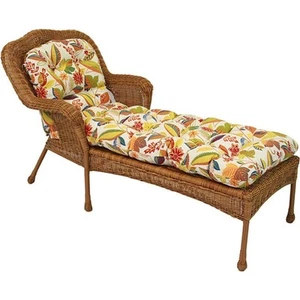 Blazing Needles All-weather Chaise Lounge Cushion - 69"l x - Picture 1 of 15