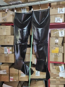 New flach Strümpfe Unisex  stockings  viele farben latexgummi Dicke 0,8mm - Picture 1 of 5