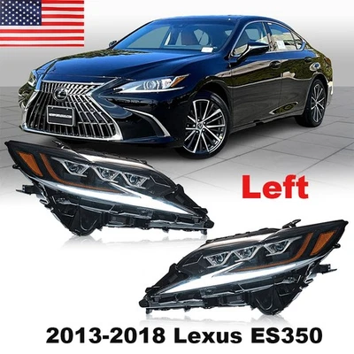 LED Headlight Assembly For 2013-2018 Lexus ES350 ES300H Triple Beams Left Foto 1 de 4