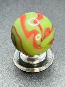 "Canicas de colección Peltier Flaming Dragon Swirl 0,748""" - Imagen 1 de 12