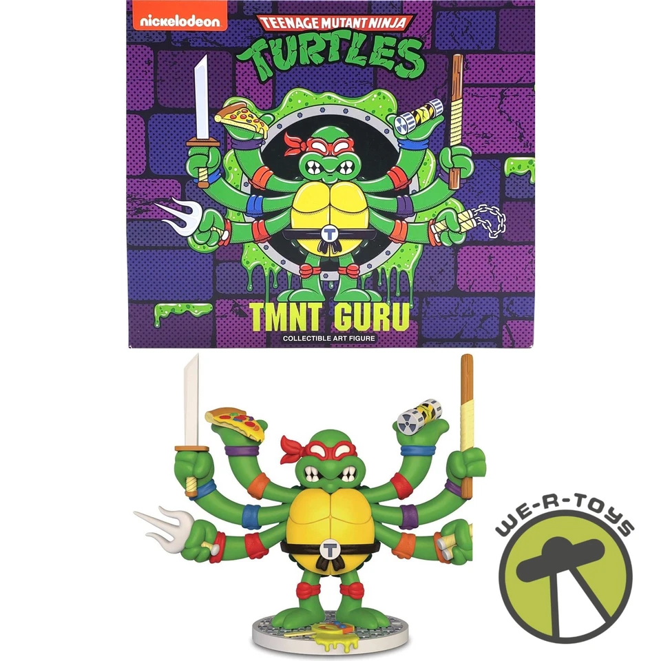 Teenage Mutant Ninja turtles TMNT Guru Kid Robot Chogrin Figure - Image 1 of 4
