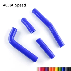 FOR1998-2002 YAMAHA YZ426F WR426F YZ400F WR400F SILICONE RADIATOR HOSE KIT BLUE - Picture 1 of 12