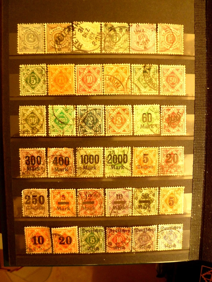 German Land Wurttemberg collection including several valuable sets of 1920-th. - Image 1 of 1