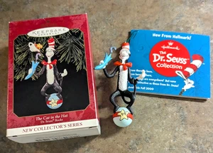 1999 PUNZE ANDENKEN Dr. Seuss "CAT in the HAT" Ornament ~ SAMMLERSERIE - Bild 1 von 5