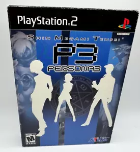 Persona 3 PS2 Edición Limitada Caja Set Completo Como Nuevo Raro PS2 SMT - Imagen 1 de 10