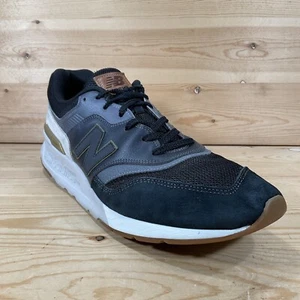 New Balance 997H Shoes Sneakers Men's Size 14 D Black Grey Gold XCM997HPK - Picture 1 of 9