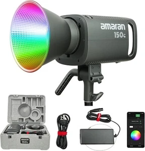 Aputure Amaran 150C RGBWW LED Video COB Light 2500K-7500K Photography Light APP - Imagen 1 de 12