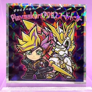 Yu-Gi-Oh! Wafer Sticker Seal Playmaker & Accesscode Talker No.13 Holo YuGiOh - Picture 1 of 4