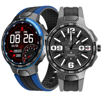 Men Business Smart Watch Fitness Tracker Sport Wristwatch Touchscreen Smartwatch - Image 1 of 4