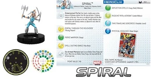 SPIRAL 041 Wolverine and the X-Men Marvel Heroclix Rare - Picture 1 of 1